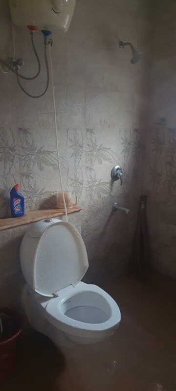 Bathroom in 3 BHK Apartment at Saligao – for Rent