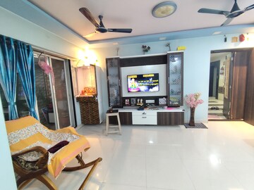 Living Room in 1 BHK Apartment at Cosmos Orchid, Ghodbunder Road – for Rent