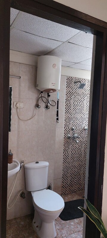 Bathroom in 2 BHK Apartment at Galaxy North Avenue, Gaur City 2  – for Rent