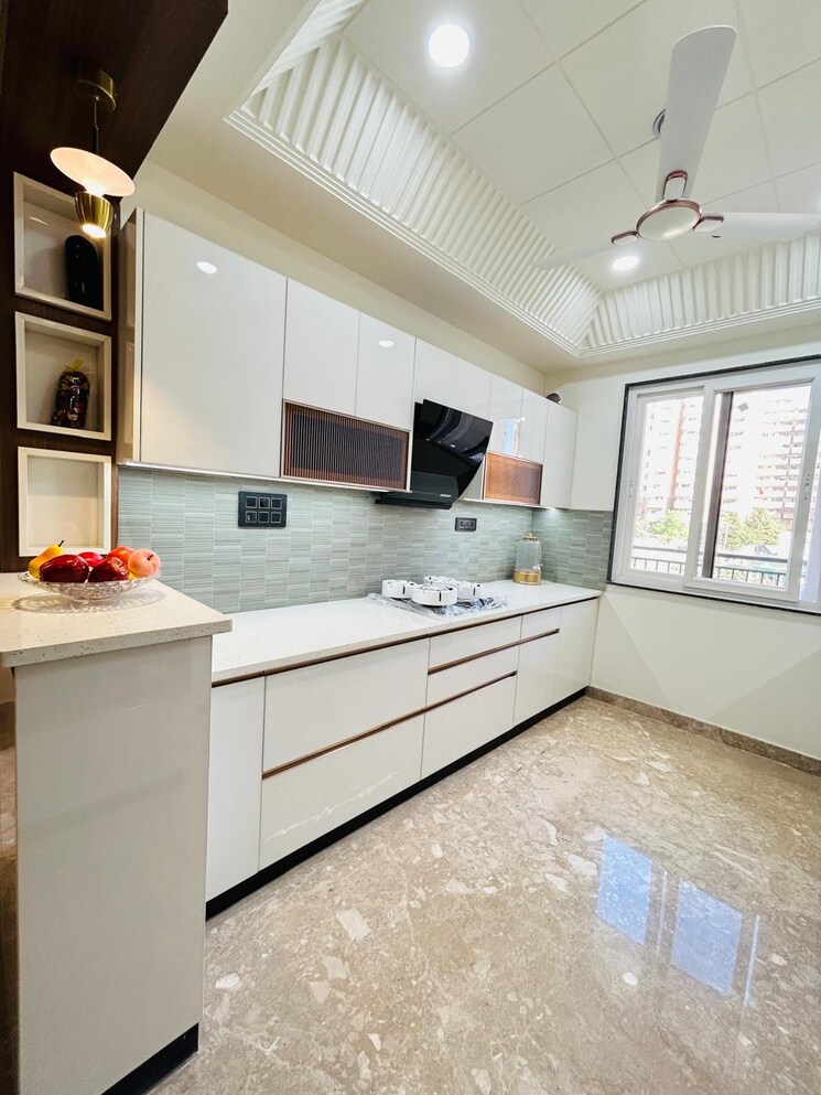 Kitchen, bptp-floors 3 Bedroom 1520 Sq.Ft. Builder Floor In Sector 70 Gurgaon 7908320