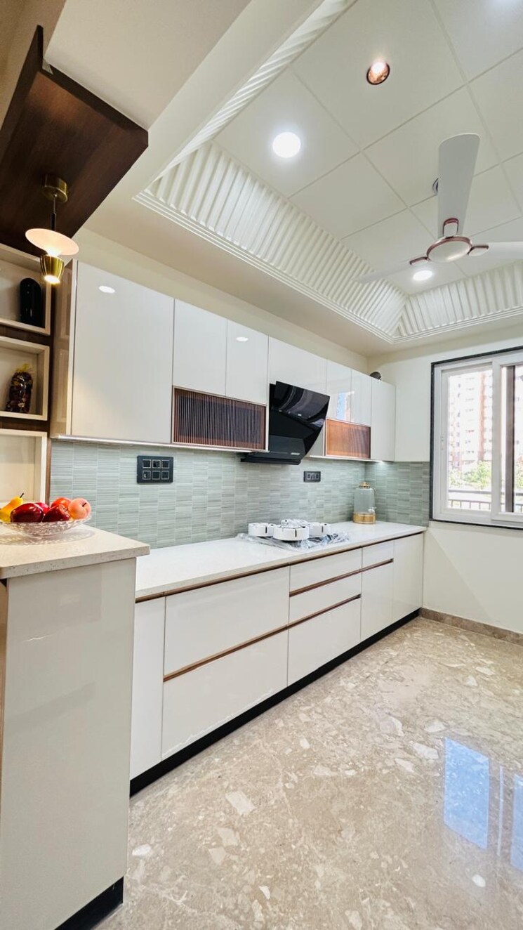 Kitchen, bptp-floors 3 Bedroom 1520 Sq.Ft. Builder Floor In Sector 70 Gurgaon 7908320