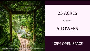 Master Bedroom in 4 BHK Apartment at DLF The Arbour, Sector 63 – for Sale