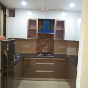 Kitchen in 3 BHK Builder Floor at Lajpat Nagar Iii – for Rent