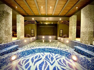 Swimming Pool in 4 BHK Apartment at Exotic Grandeur, Baltana – for Sale