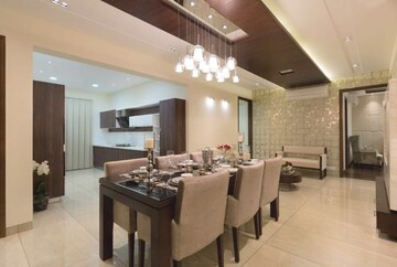Living Room in 4 BHK Apartment at Exotic Grandeur, Baltana – for Sale