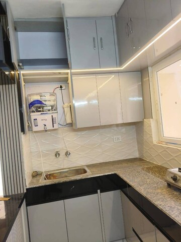 Kitchen in 3 BHK Builder Floor at Ansal Plaza Sector-23, Sector 23 – for Rent