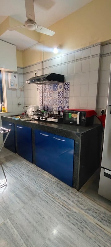 Kitchen in 1 BHK Apartment at K Raheja Vihar, Powai – for Rent