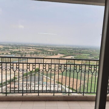 Balcony in 2.5 BHK Apartment at Indiabulls Centrum Park, Sector 103 – for Rent