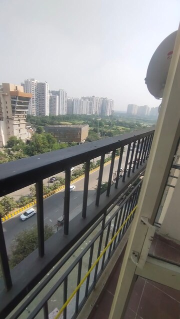 Balcony in 2 BHK Apartment at Panchsheel Greens, Sector 16 Greater Noida – for Rent