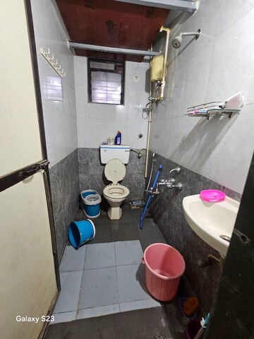 Bathroom in 2 BHK Apartment at Prabhu Simran Apartment, Kharghar – for Rent