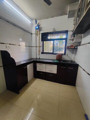 Kitchen in 1 BHK Apartment at Ambo Vihar, Virar West – for Rent