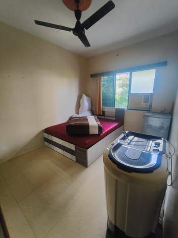 Master Bedroom in 1 BHK Apartment at Ambo Vihar, Virar West – for Rent
