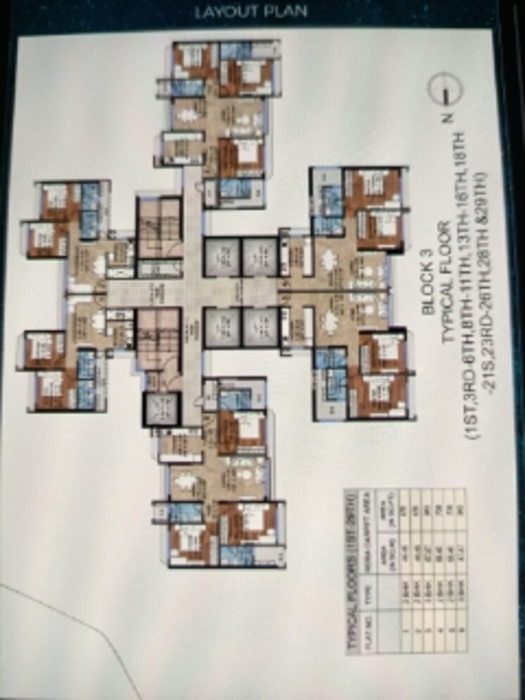 Floor Plan, mextech-miraya-divine 2 Bedroom 478 Sq.Ft. Apartment In Majiwada Thane 7908754