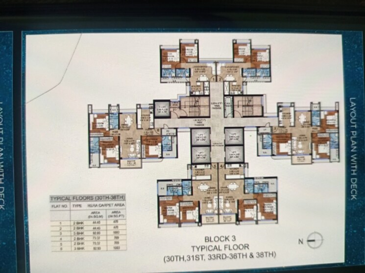 Floor Plan, mextech-miraya-divine 2 Bedroom 478 Sq.Ft. Apartment In Majiwada Thane 7908754