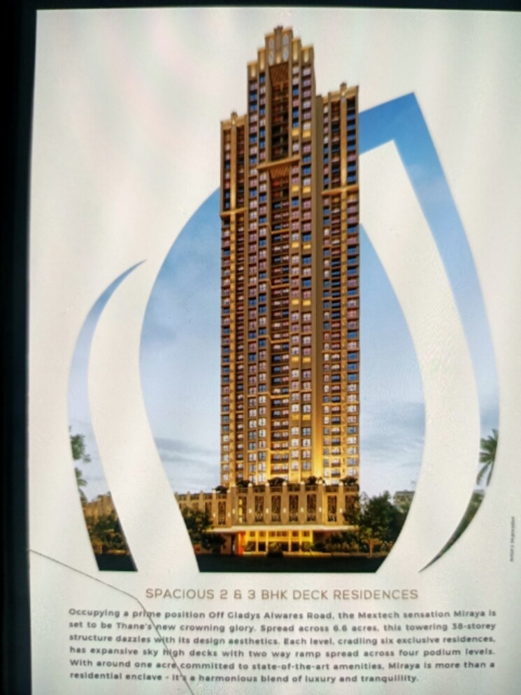 undefined, mextech-miraya-divine 2 Bedroom 478 Sq.Ft. Apartment In Majiwada Thane 7908754