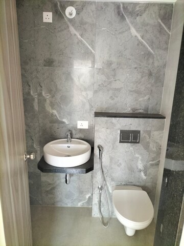 Bathroom in 2 BHK Apartment at Sanghvi Ecocity, Mahajanwadi – for Rent