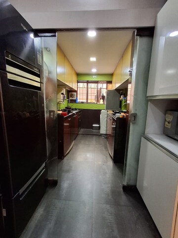 Kitchen in 3 BHK Apartment at NRI Complex Phase 2, Seawoods – for Rent