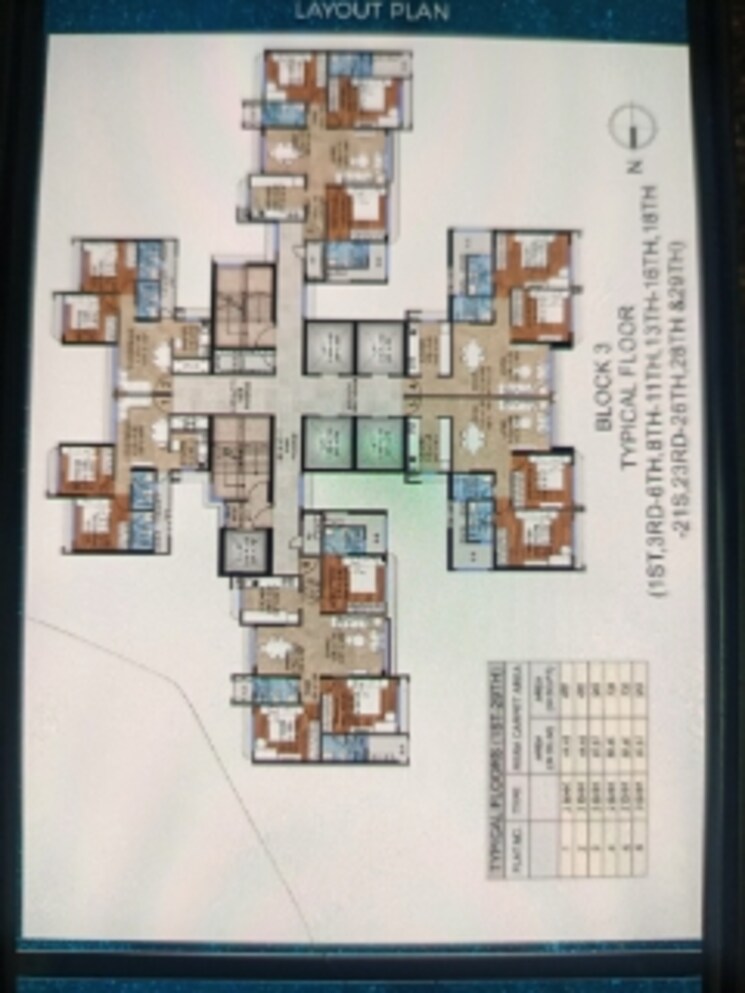 Master Plan, mextech-miraya-divine 3 Bedroom 940 Sq.Ft. Apartment In Majiwada Thane 7908793