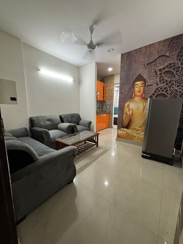 Living Room in 1.5 BHK Apartment at DLF One Midtown, Moti Nagar – for Rent