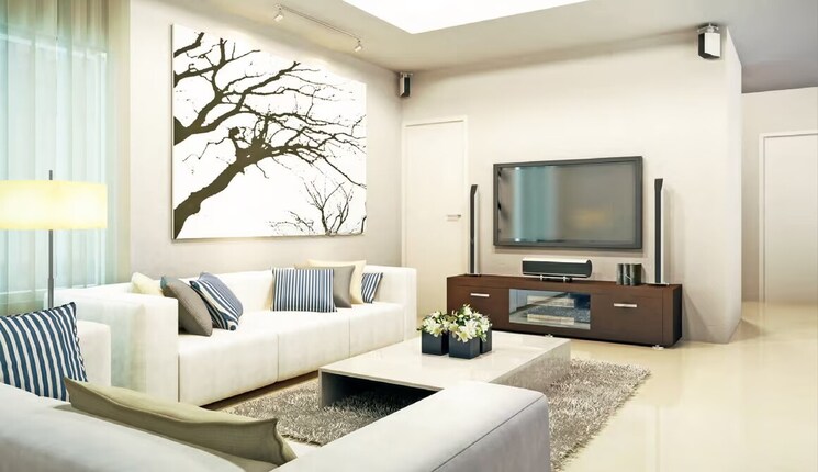 Living Room, tata-raheja-raisina-residency 4 Bedroom 3400 Sq.Ft. Apartment In Sector 59 Gurgaon 7908904