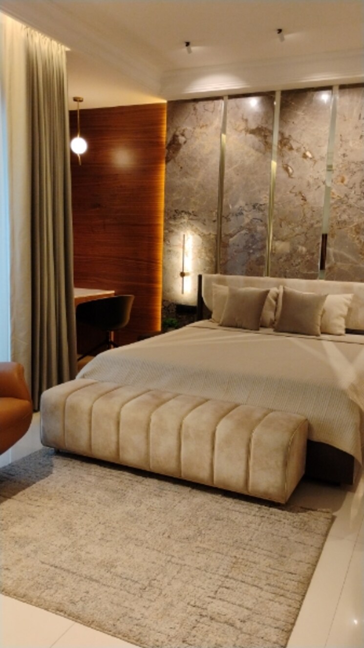 Master Bedroom, kumar-magna-city 3 Bedroom 1053 Sq.Ft. Apartment In Manjri Budruk Pune 7908923