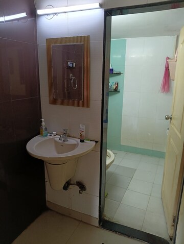 Bathroom in 2 BHK Apartment at Haware Tiara, Kharghar – for Sale