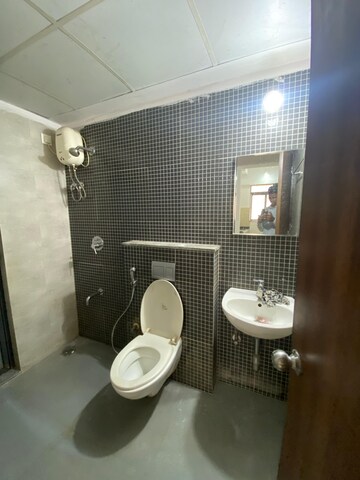 Bathroom in 1 BHK Apartment at Lodha Palava Aurelia C H I, Dombivli East – for Rent