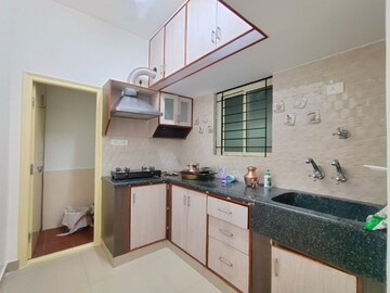 Kitchen in 3 BHK Apartment at Purvi Lotus, Hsr Layout – for Rent