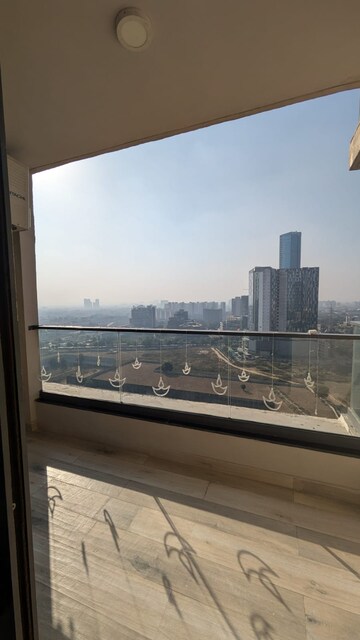 Balcony in 2 BHK Apartment at M3M Heights, Sector 65 – for Rent
