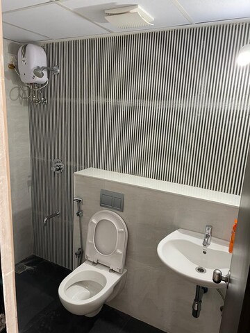 Bathroom in 1 BHK Apartment at Lodha Lakeshore Greens, Dombivli East – for Rent