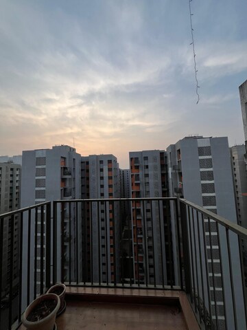 Balcony in 2 BHK Apartment at Lodha Palava Downtown, Dombivli East – for Rent