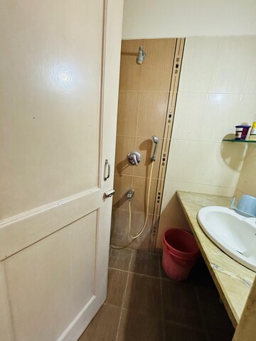 Bathroom in 2 BHK Apartment at Vijay Vilas Vega Building 1 to 6 CHS Ltd, Kavesar – for Rent