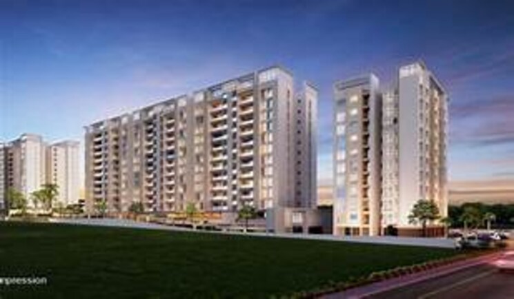 Exterior View, kumar-magna-city 3 Bedroom 1053 Sq.Ft. Apartment In Manjri Budruk Pune 7909017