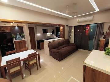 Living Room in 1 BHK Apartment at Chandak Sparkling Wings, Dahisar East – for Sale