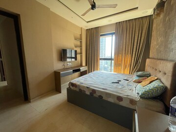 Bedroom in 3 BHK Apartment at Lodha Sterling, Kolshet Road – for Rent