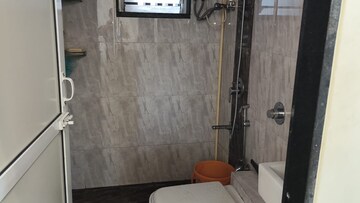 Bathroom in 1 BHK Apartment at Lotus Lotus Link Square, Malad West – for Rent