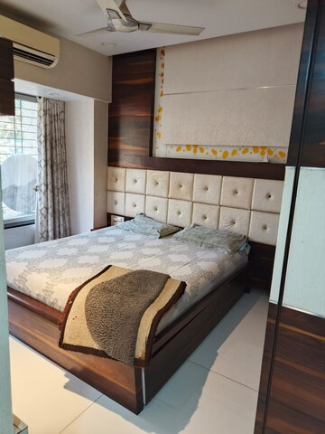 Master Bedroom in 1 BHK Apartment at Krishna Residency Malad West, Malad West – for Rent