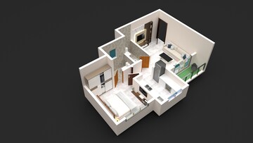 1 BHK Apartment – Exterior View View at Nest Paradise, Varp - for Sale