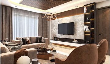 Living Room in 3 BHK Apartment at Northview Homez, Ambala Highway – for Sale