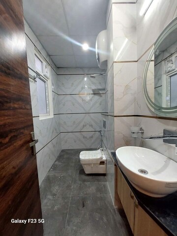 Bathroom in Studio Builder Floor at Sector 24 – for Rent
