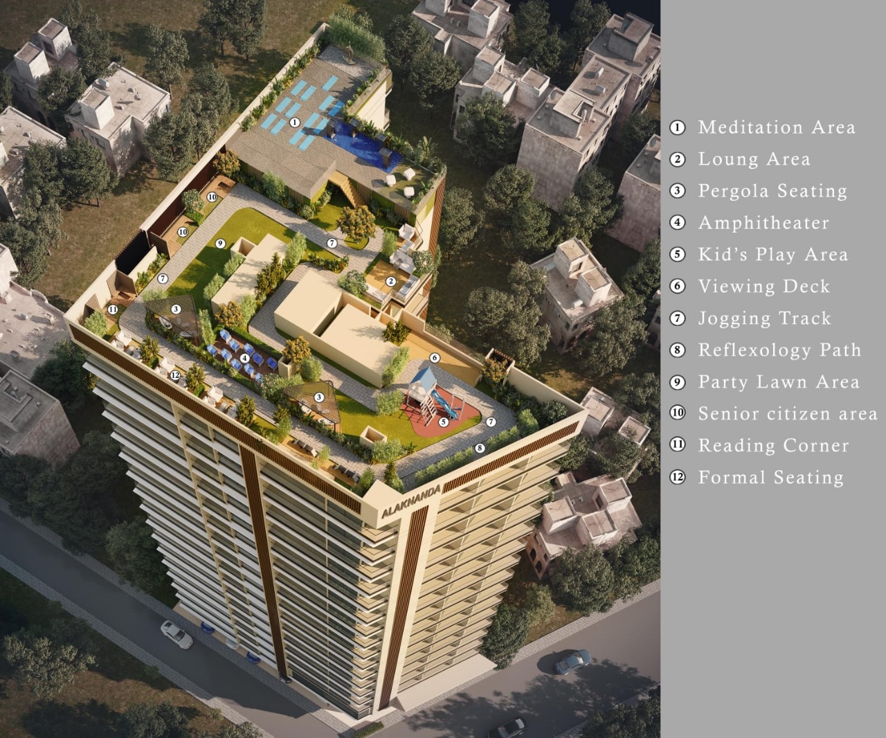 3 BHK Apartment For Sale in Gurukrupa Alaknanda