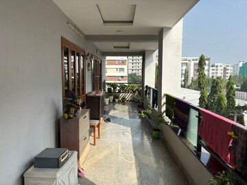 Kitchen in 4 BHK Apartment at Siris Lotus Bloom, Madhapur – for Rent