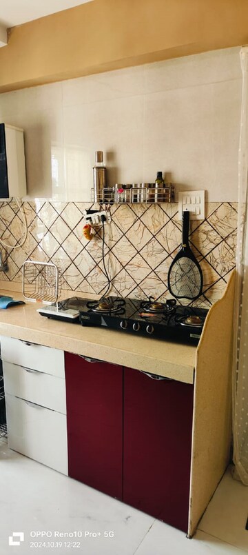 Kitchen in 1 BHK Apartment at Bandra West – for Rent