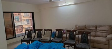 Living Room in 3 BHK Apartment at Vaibhavlaxmi Stella Sapphire, Chembur – for Rent