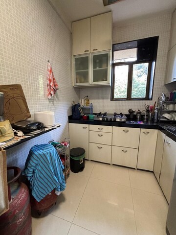 Kitchen in 1 BHK Apartment at Bandra West – for Rent
