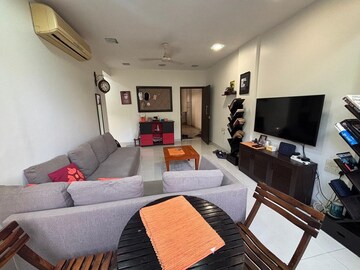 Living Room in 1 BHK Apartment at Bandra West – for Rent