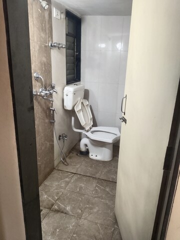 Bathroom in 2 BHK Apartment at Akruti Hubtown, Mira Road – for Rent