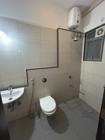 Bathroom in 3 BHK Apartment at Amanora Future Towers, Hadapsar – for Rent