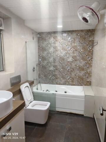 Bathroom in 3 BHK Apartment at Parsvnath Exotica, Sector 53 – for Rent