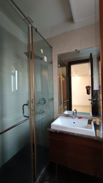 Bathroom in 4 BHK Builder Floor at Panchsheel Enclave – for Rent